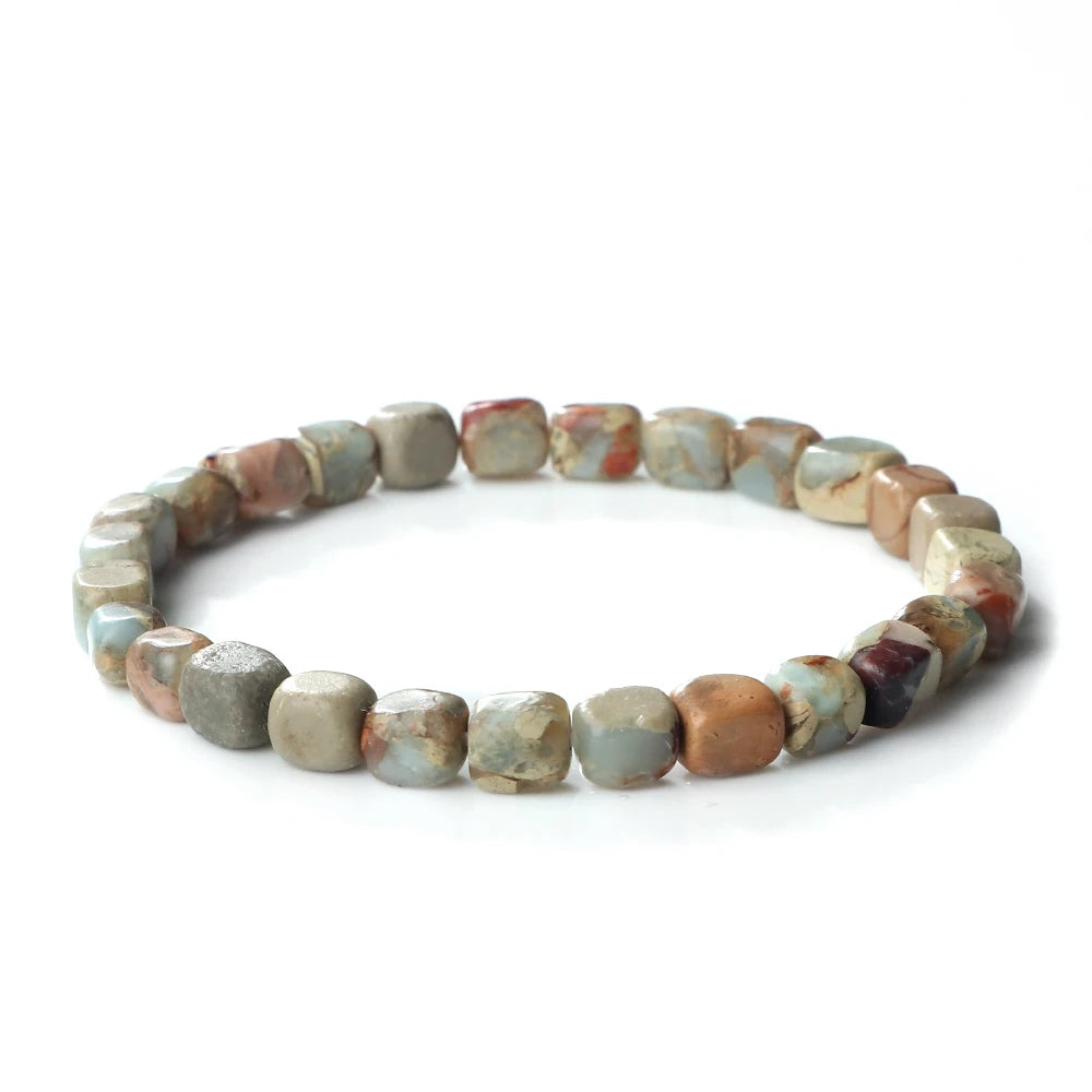 Legendary Grounding Multicolored Emperor Stone Bracelets