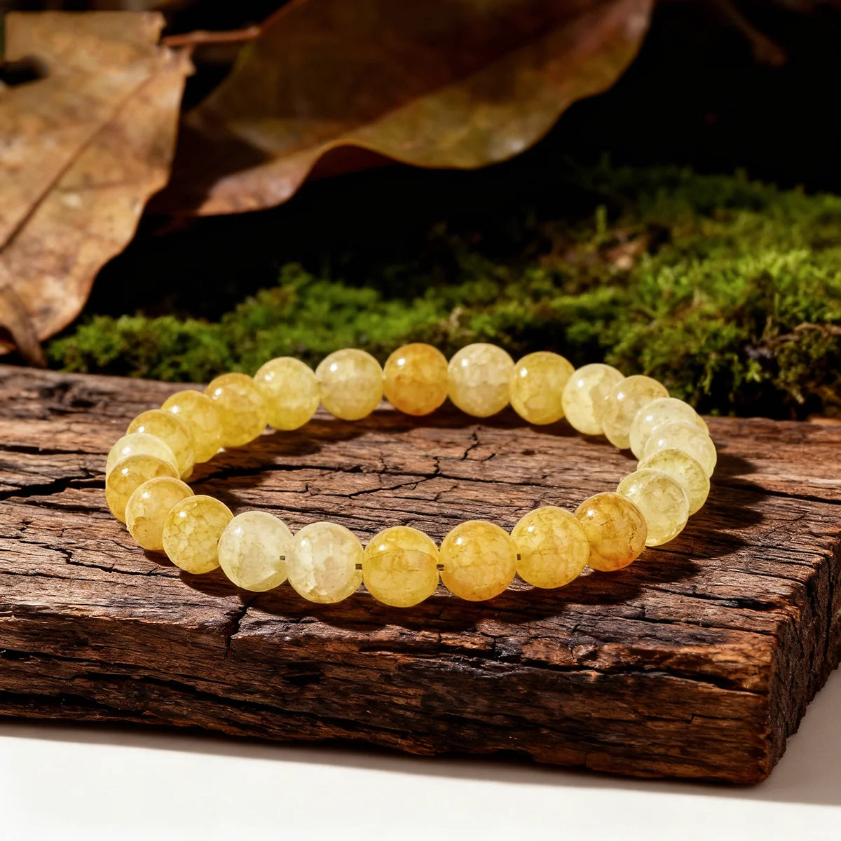 Blooming Autumn Citrine Natural Stone Bracelets