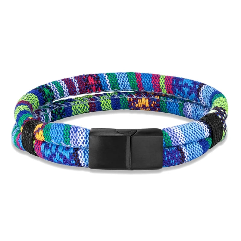 Surfer Adventure Suede Rope Bracelet