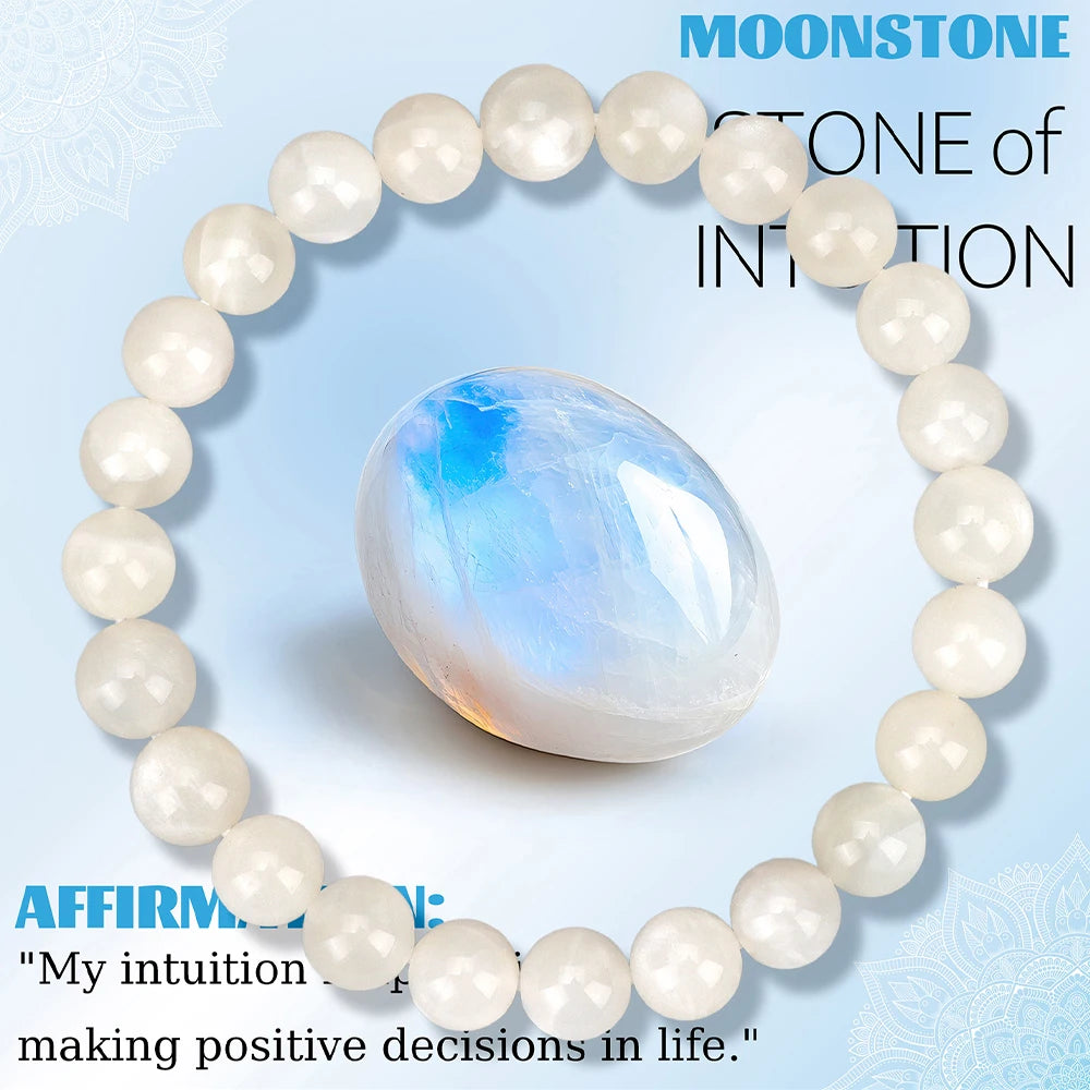 Beautiful Natural Birthstone Beads Bracelets