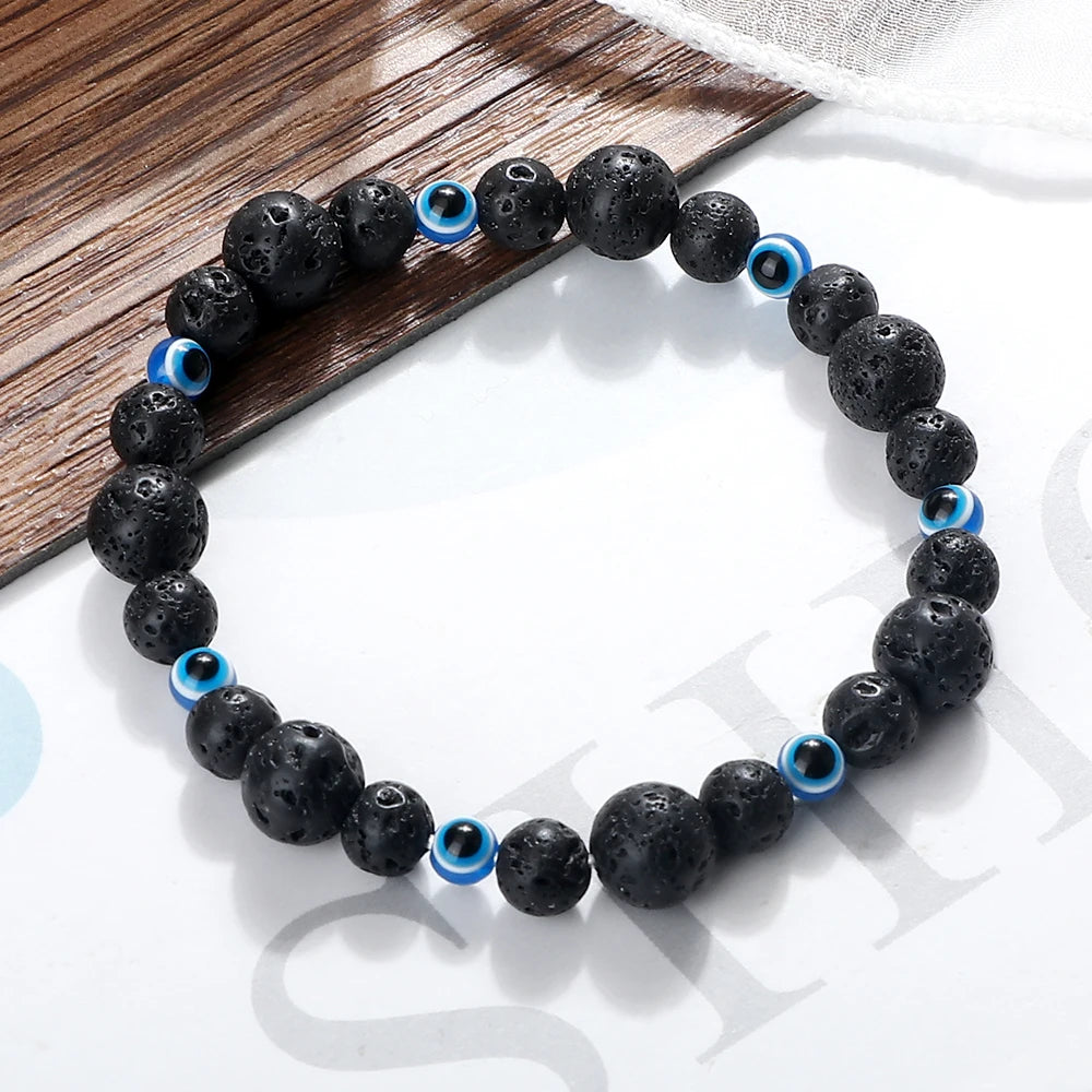 Earths Protection Blue Evil Eye Energy Bracelets