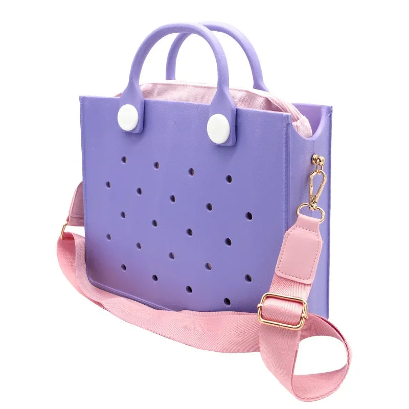 Pastel Palettes Rainbow Tote Handbag