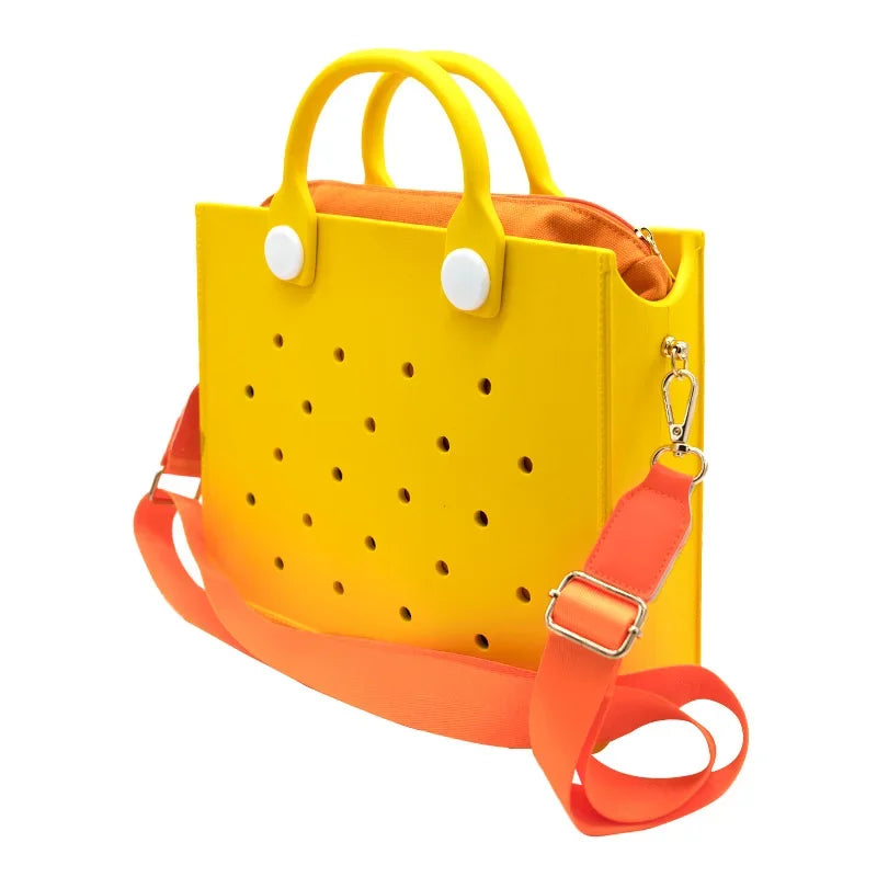 Pastel Palettes Rainbow Tote Handbag
