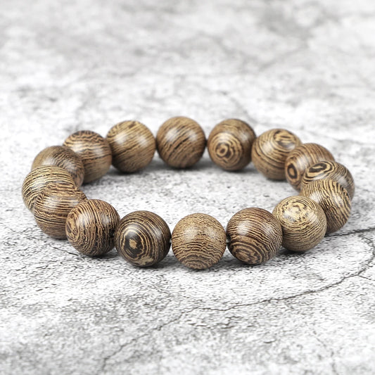 Unique Natural Wooden Beads Bracelet