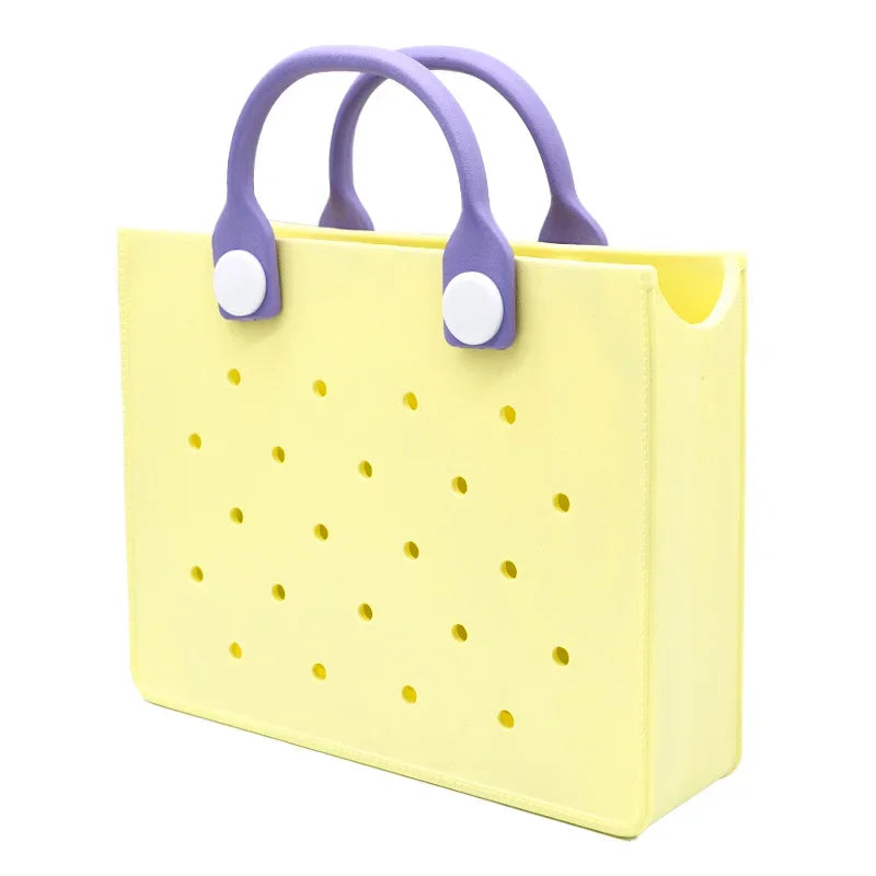 Pastel Palettes Rainbow Tote Handbag