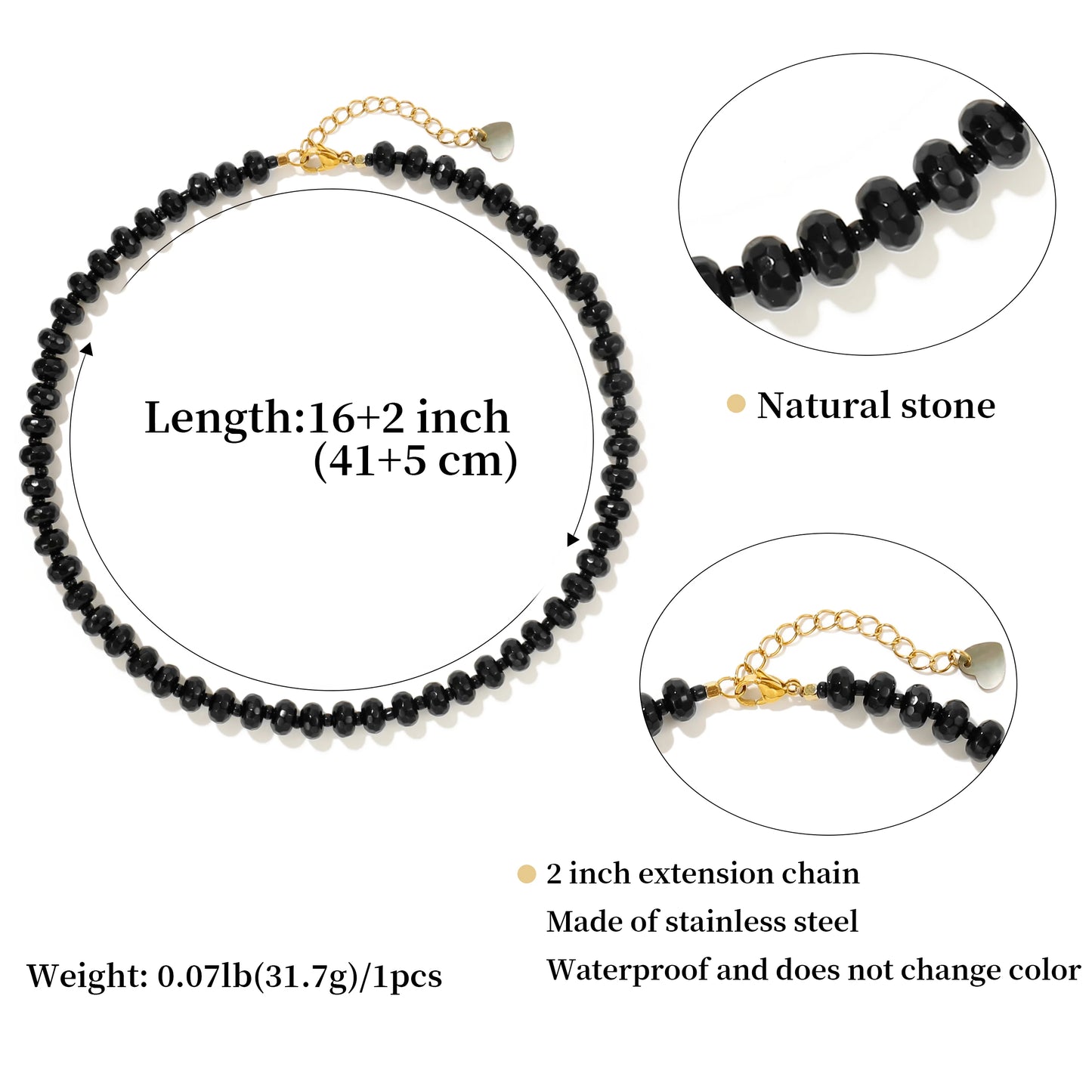 Radiant Colorful Choker Gemstone Necklace