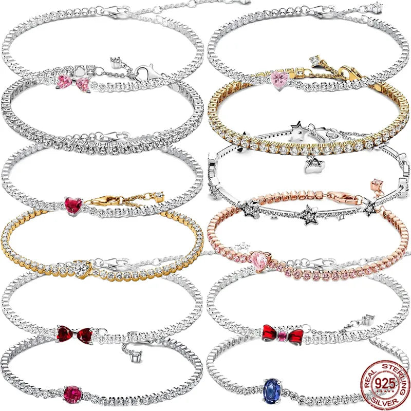 Luxury Charm Tennis Bracelets