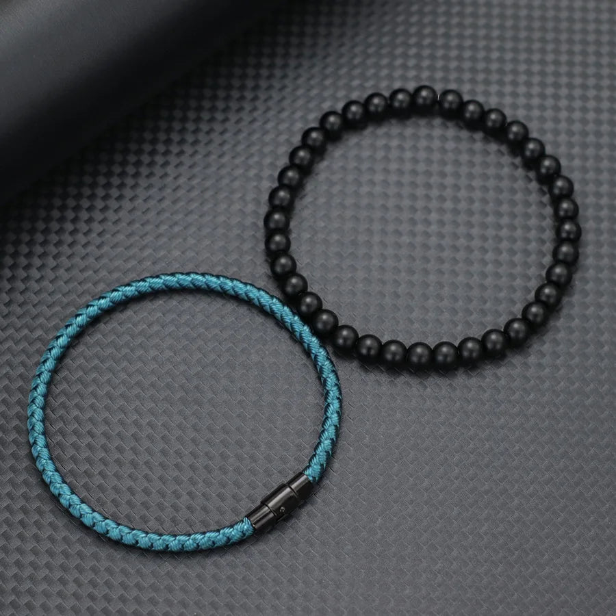 Premium Keel String Healing Bead Bracelet Sets