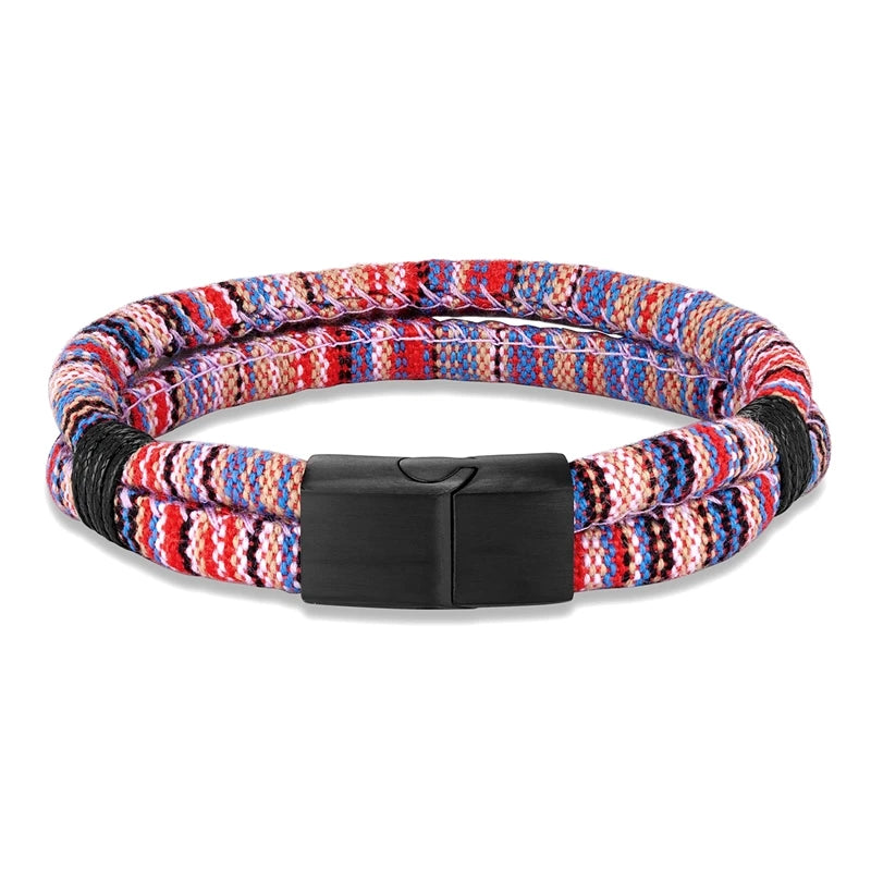Surfer Adventure Suede Rope Bracelet