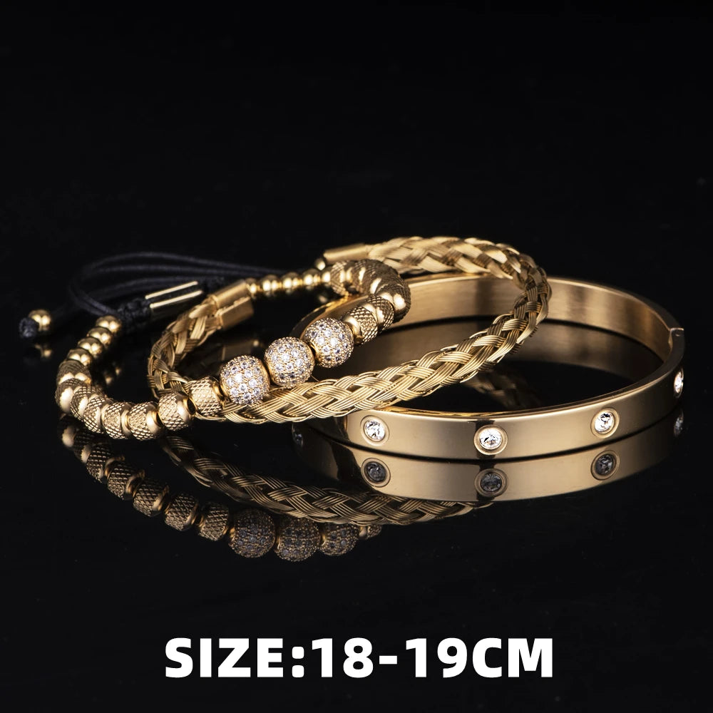 Luxury Royal Charm Copper Crystal Bracelets