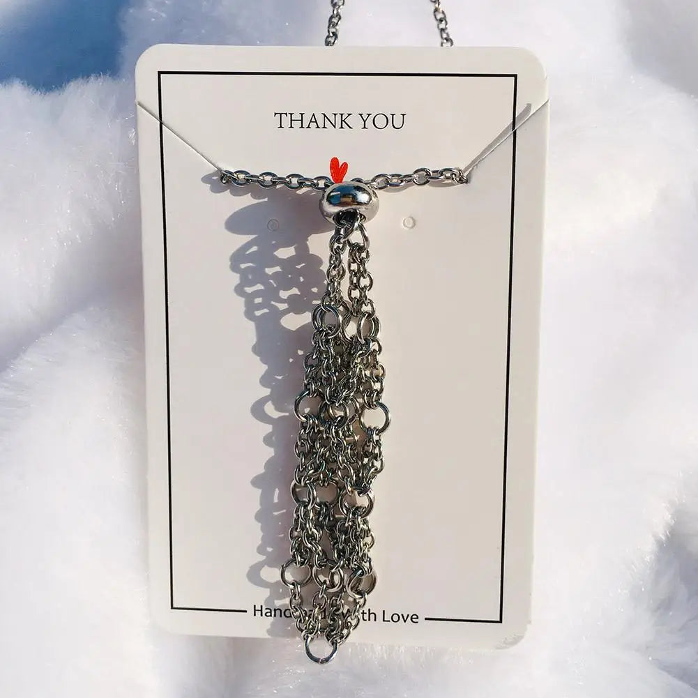 Interchangeable Crystal Holder Cage Necklace