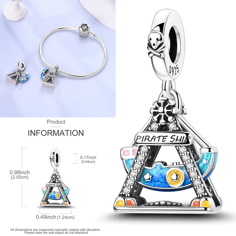 Explore Vibrancy Silver Array Charms Pendants