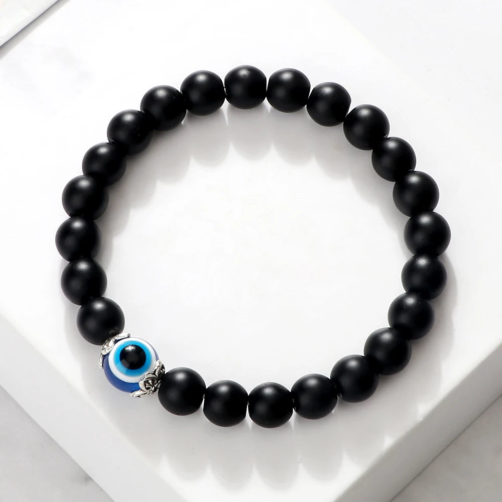 Beautiful Cat Eye Stone Beads Bracelet