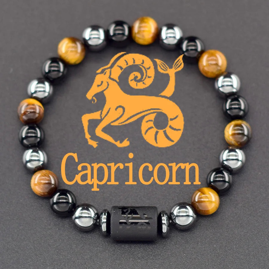 Crystal Cosmic Zodiac Sign Bracelet Constellation Bracelet
