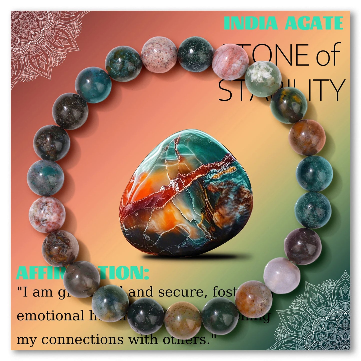 Beautiful Natural Birthstone Beads Bracelets