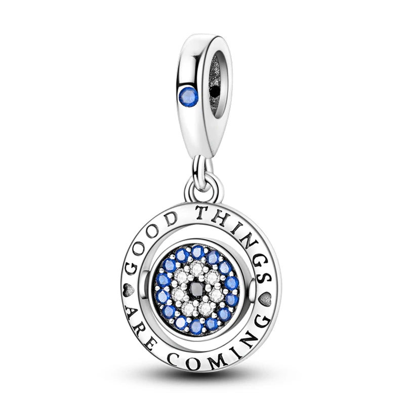 Sparkling Horus Eye Best Wishes Lucky Charms Pendants