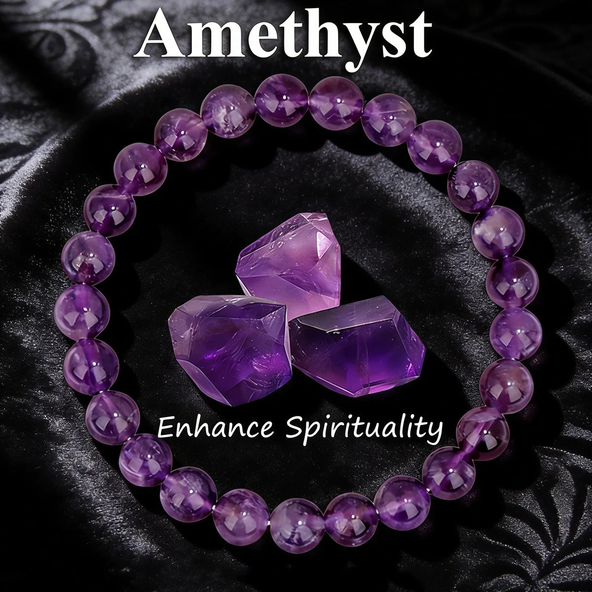 Universal Galaxy Healing Crystal Vitality Charm Bracelets