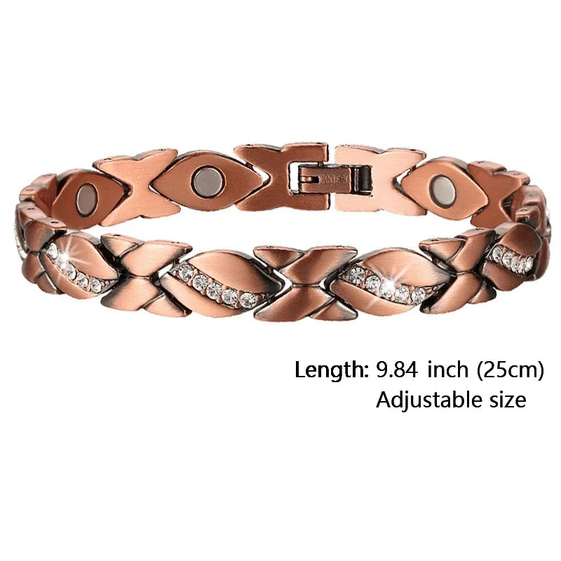 "Ultra Strength Healing Copper Magnetic Anklets"