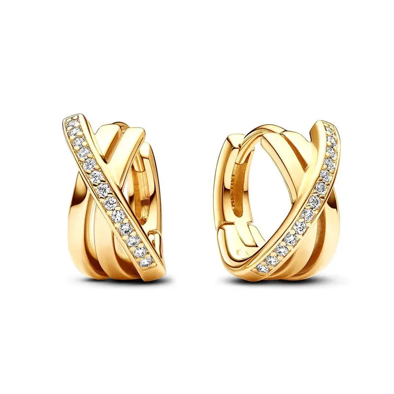 Timeless Elegance Gold Series Earrings