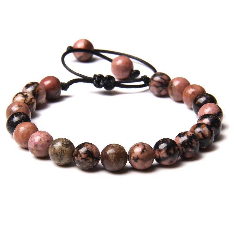 Couple Distance Energy Bracelets Natural Stone Healing