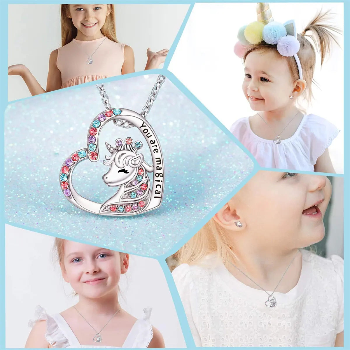 Lucky Unicorn Necklace & Sets