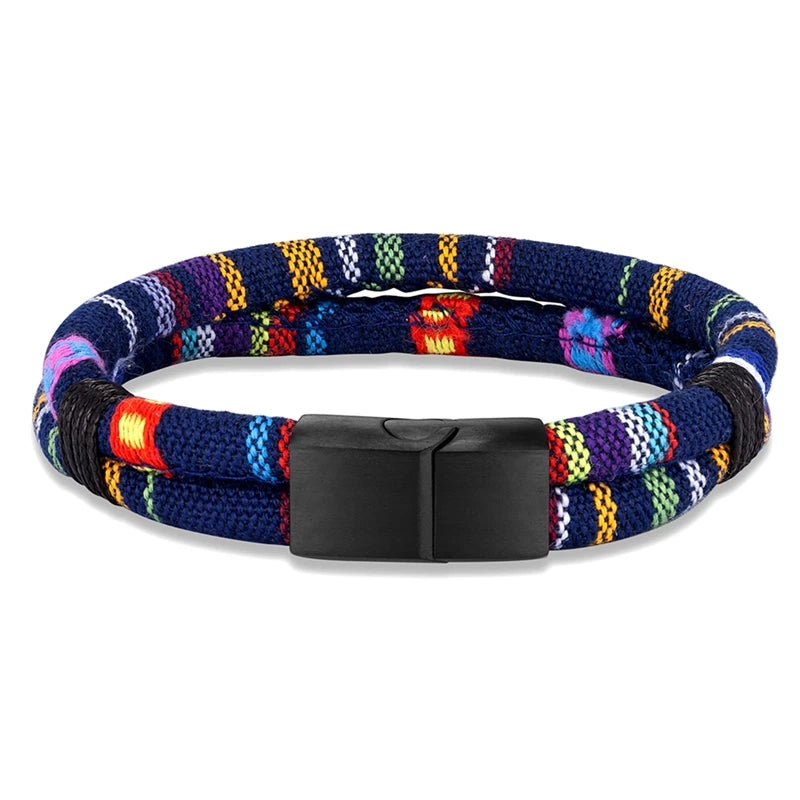 Surfer Adventure Suede Rope Bracelet