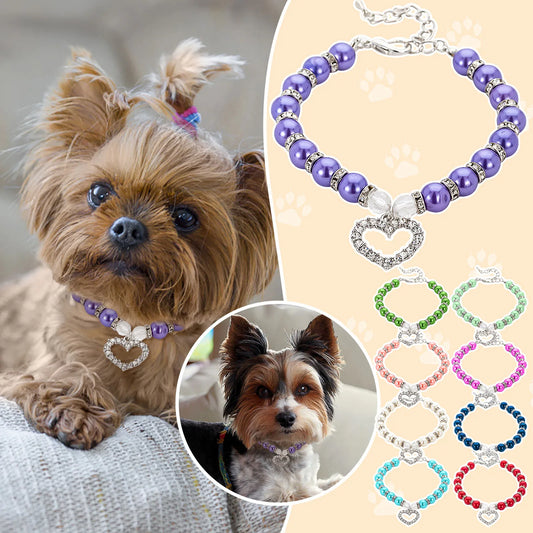 Pearls And Diamonds Dog & Cat Collars