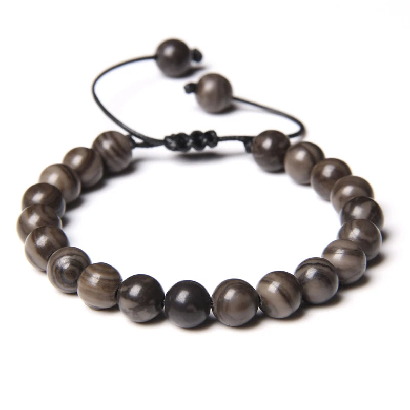 Couple Distance Energy Bracelets Natural Stone Healing