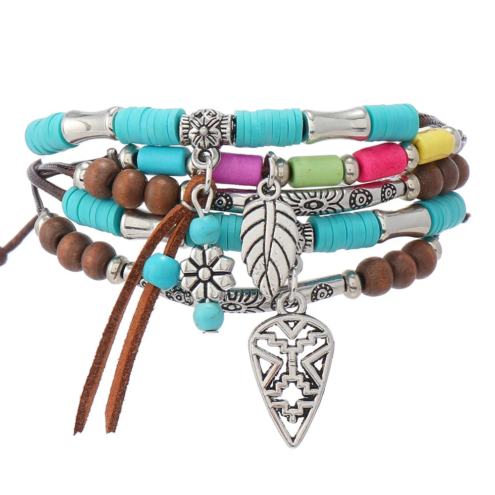 Western Smooth Country Charm Bracelets