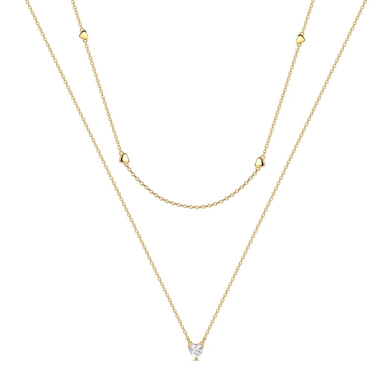 Enchanting Silver Unique Styled Necklace