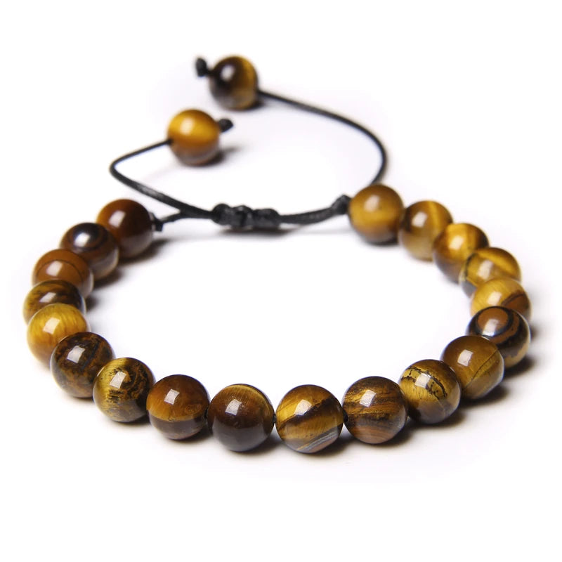Couple Distance Energy Bracelets Natural Stone Healing