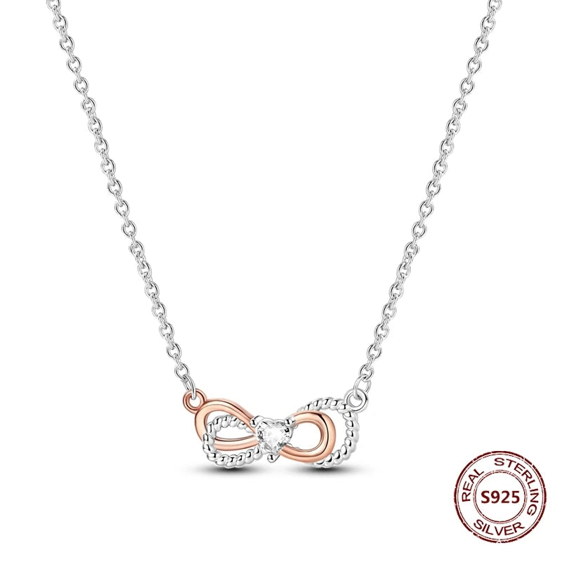 Enchanting Silver Unique Styled Necklace