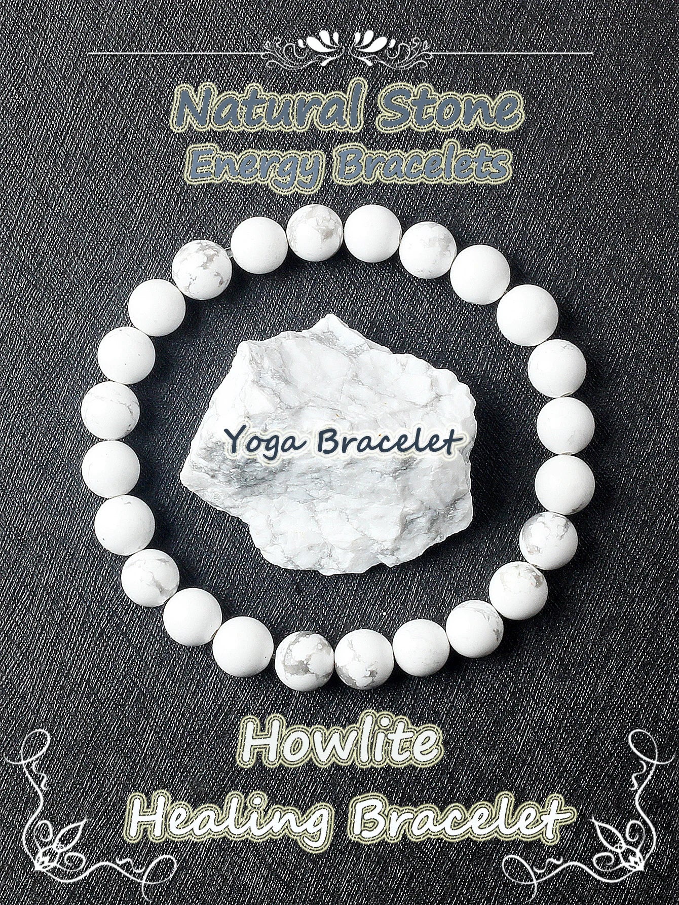 Genuine Crystal Round Healing Bracelets