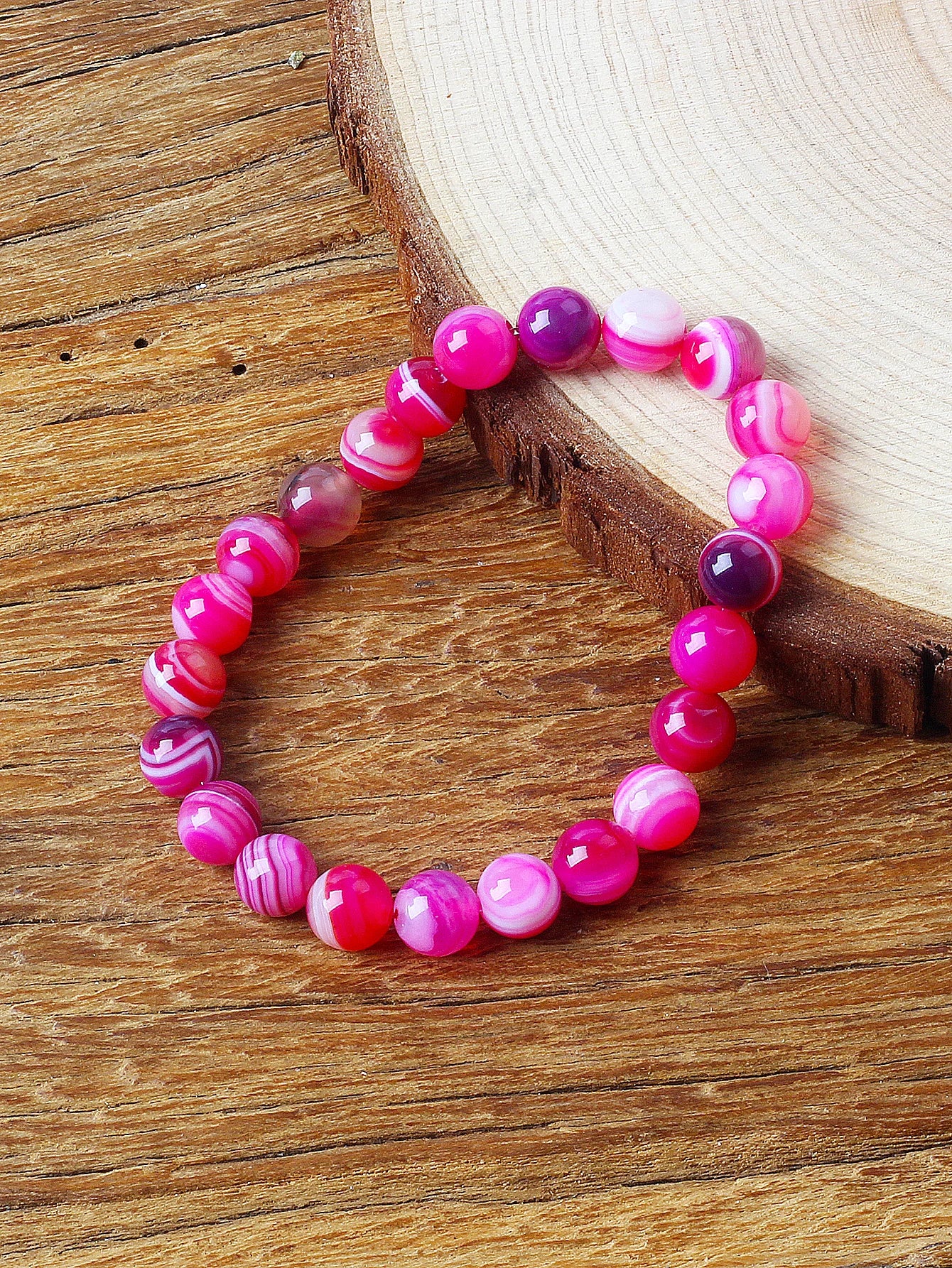 Genuine Crystal Round Healing Bracelets