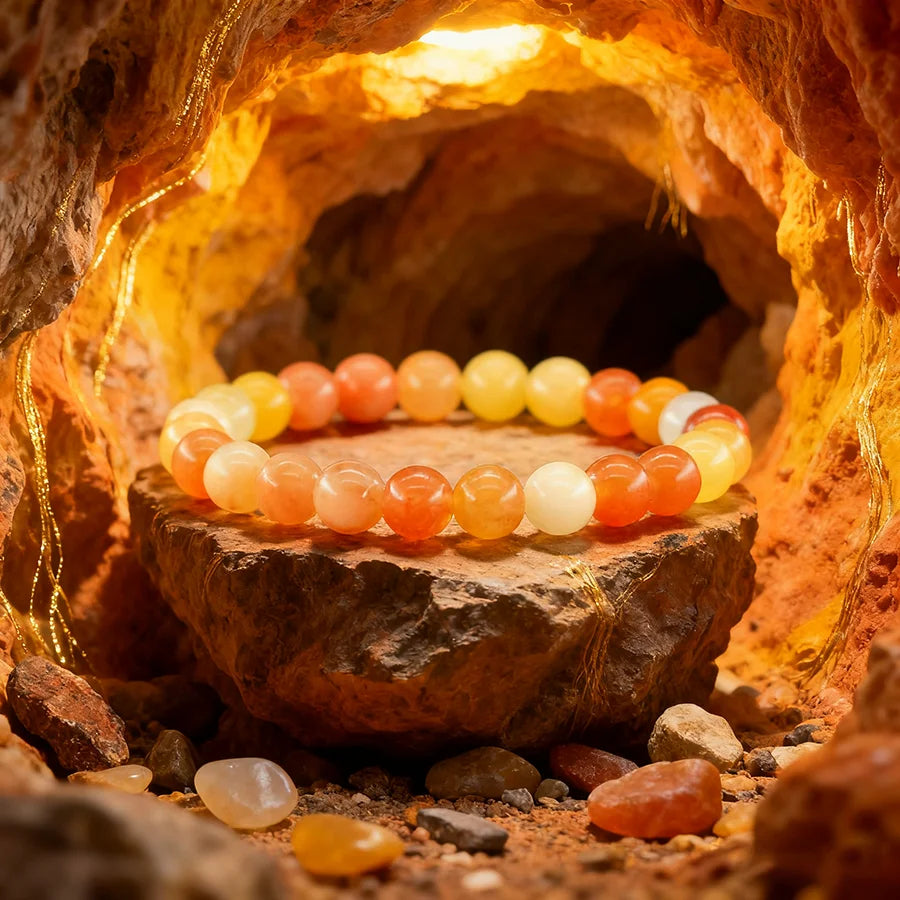 Original Beautiful Crystal Cave Natural Stone Bracelets