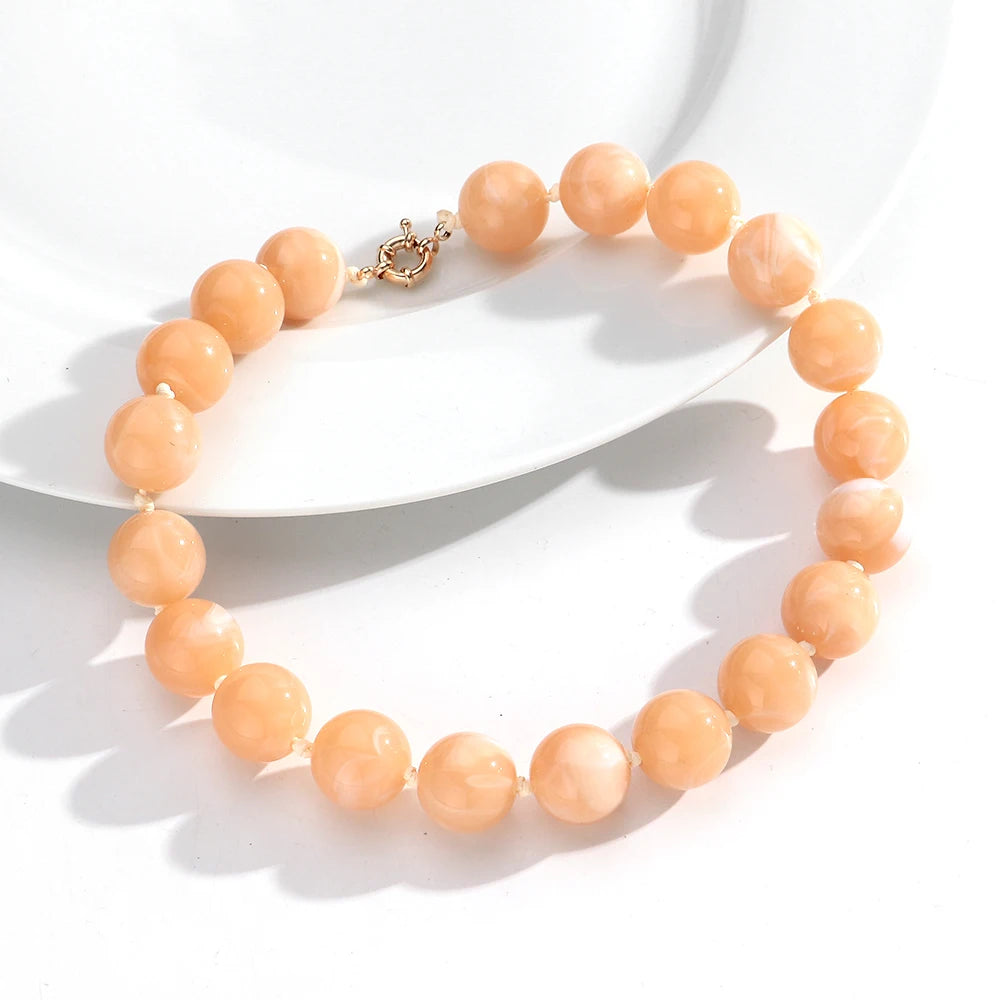 Vintage Paris Beads Choker Necklaces