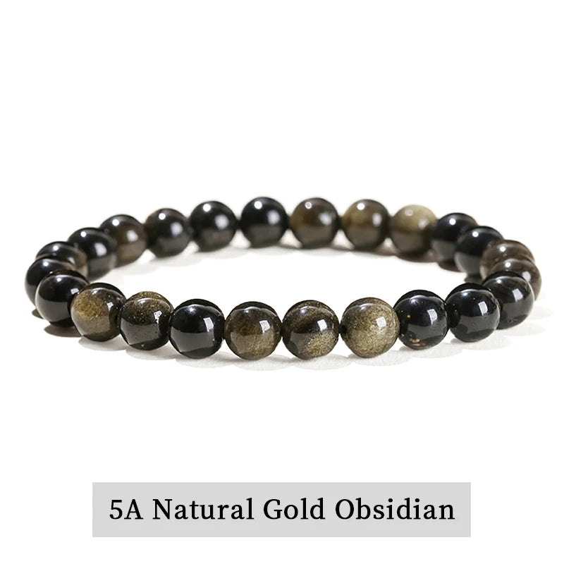 Beautiful Varies Natural Stone Gem Beads Bracelets