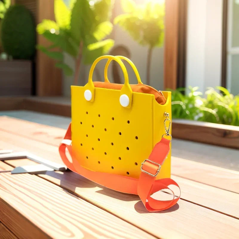 Pastel Palettes Rainbow Tote Handbag