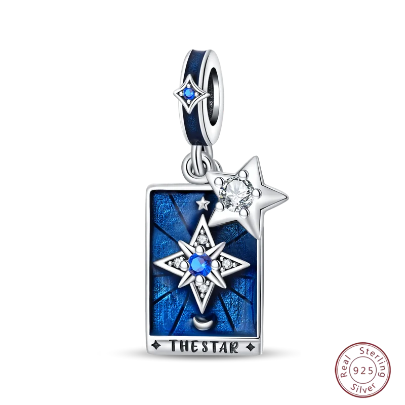 Magic Tarot Sun Moon Stars Charms Pendants