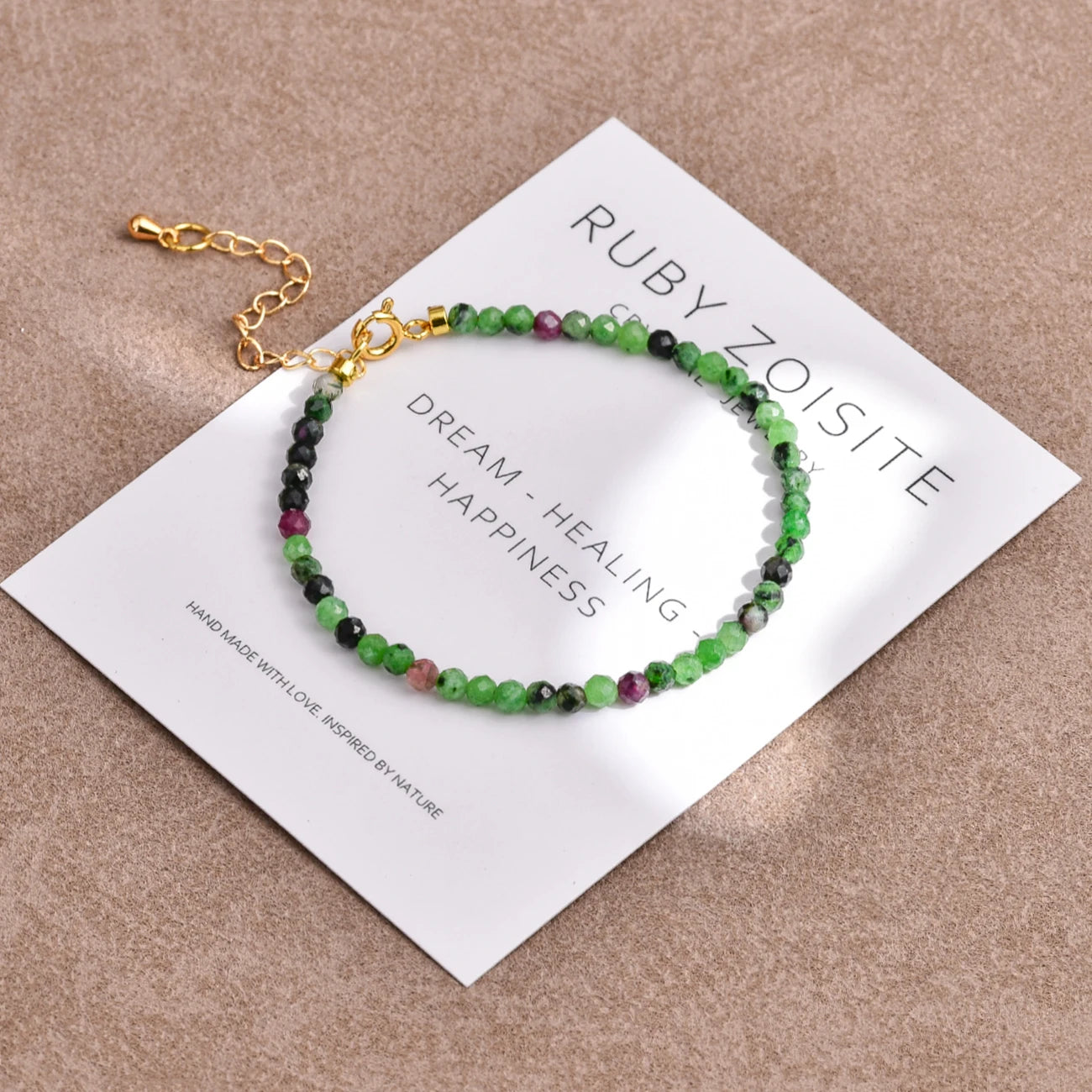 Dainty Healing Crystal Modern Design Bracelets