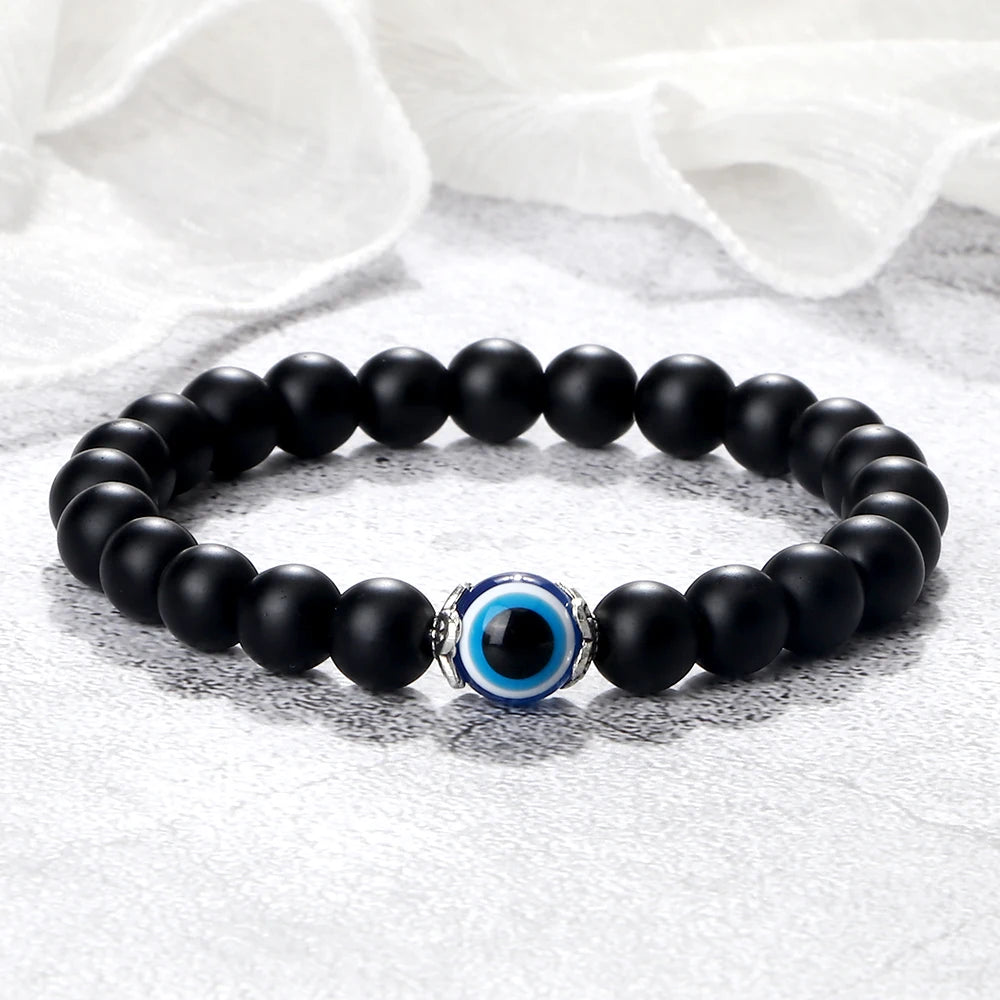 Beautiful Cat Eye Stone Beads Bracelet