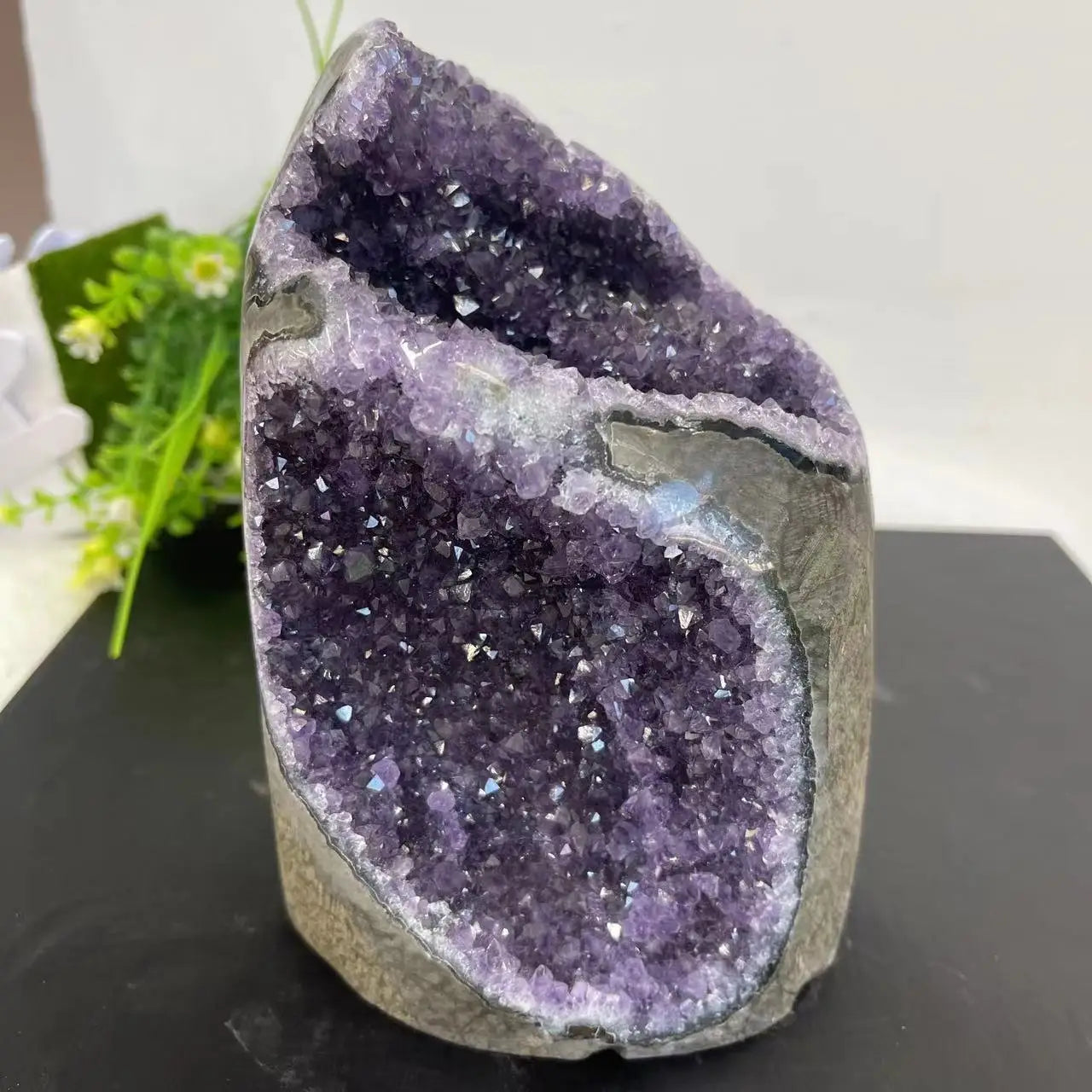Uruguayan Amethyst Raw Minerals Natural Crystal Cluster