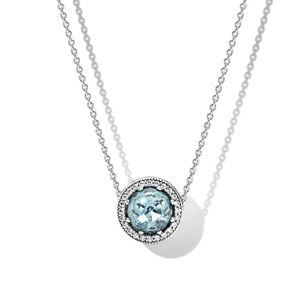 New Heart Shaped Daisy Charm Pendant Necklace