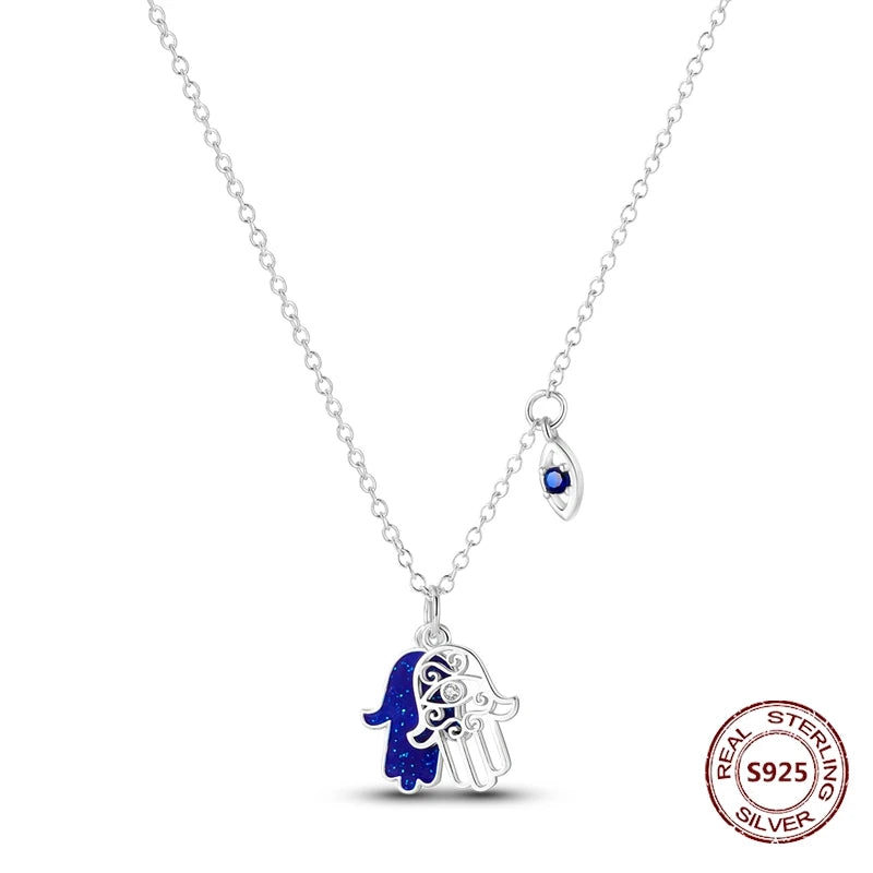 Enchanting Silver Unique Styled Necklace