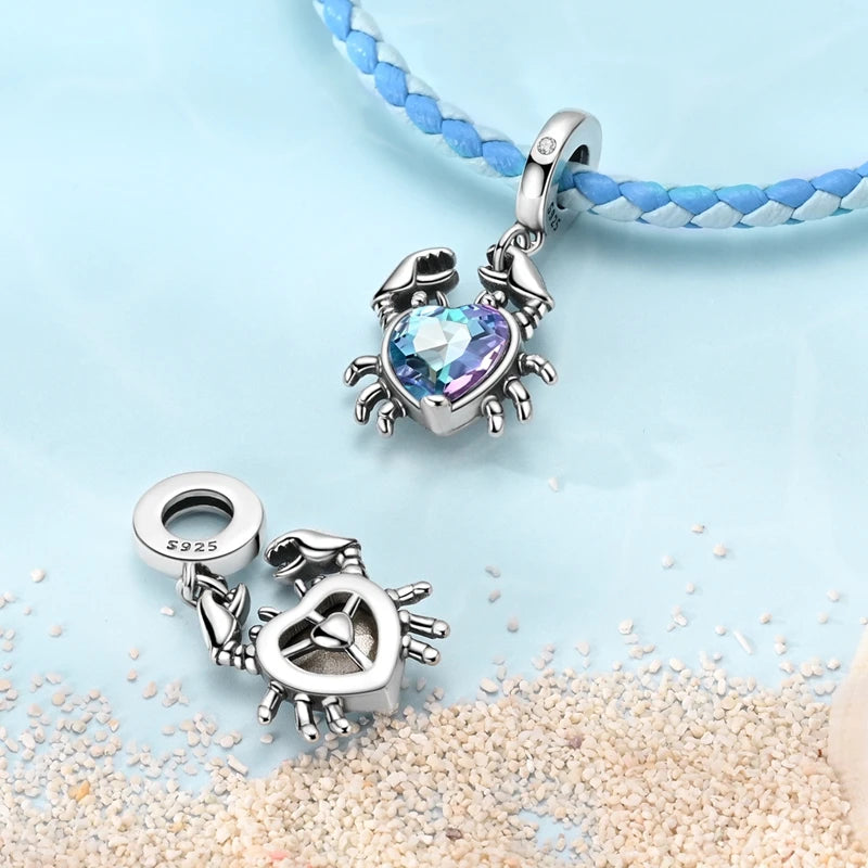 Summer Ocean Blue Pendant Charms