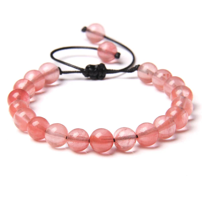 Couple Distance Energy Bracelets Natural Stone Healing