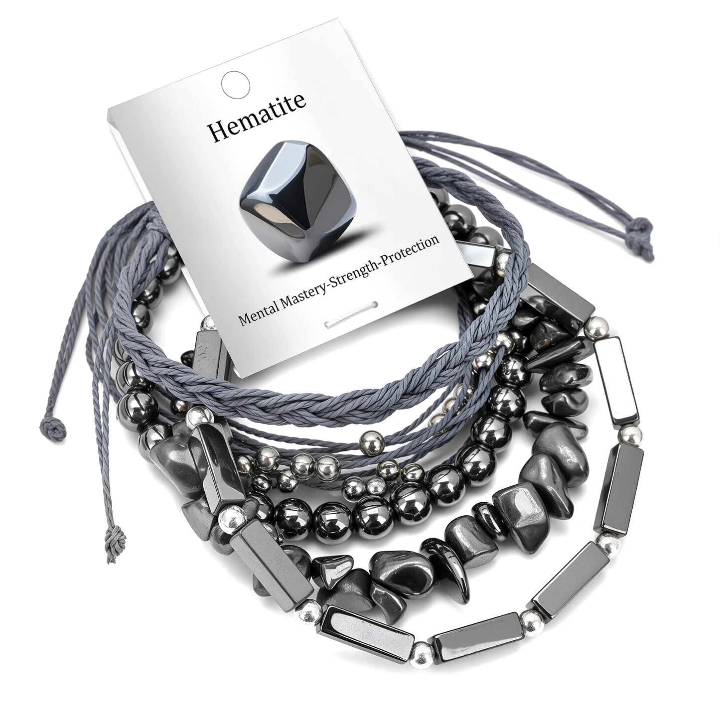 Ocean Bohemian Natural Stone Beaded Stackable Bracelet