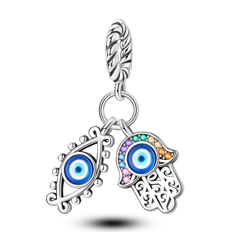 Sparkling Horus Eye Best Wishes Lucky Charms Pendants