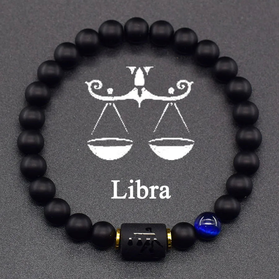 Crystal Cosmic Zodiac Sign Bracelet Constellation Bracelet