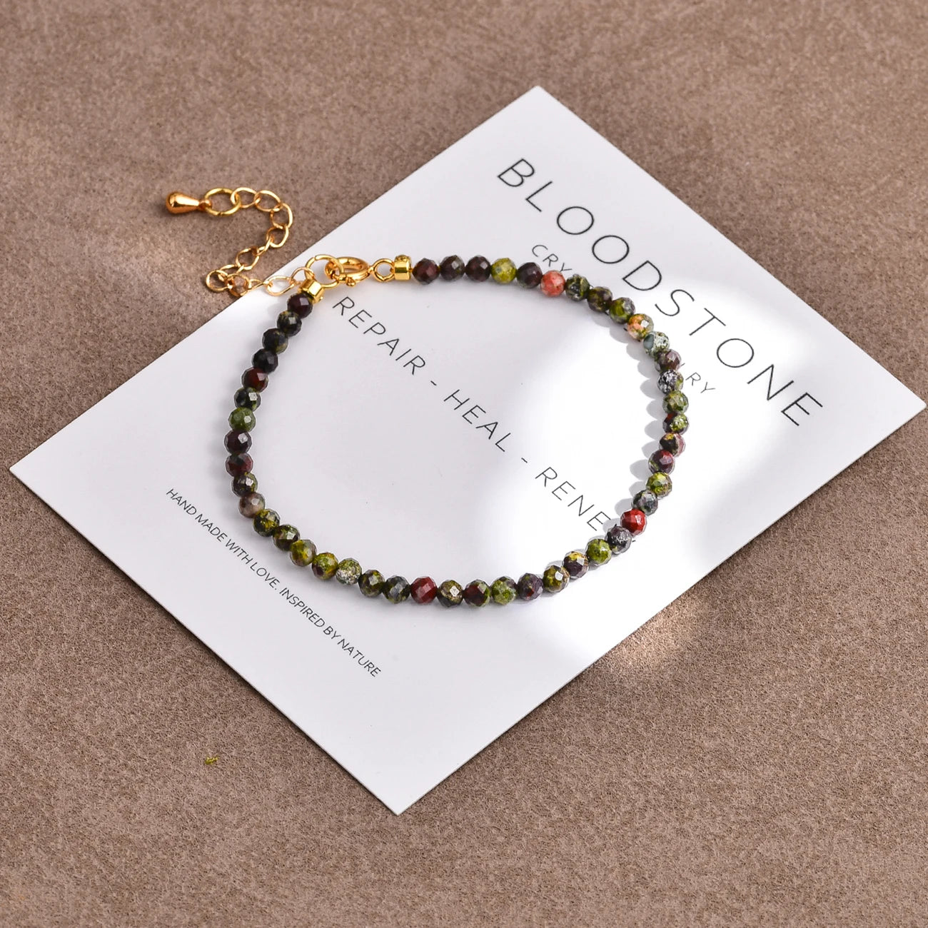 Dainty Healing Crystal Modern Design Bracelets